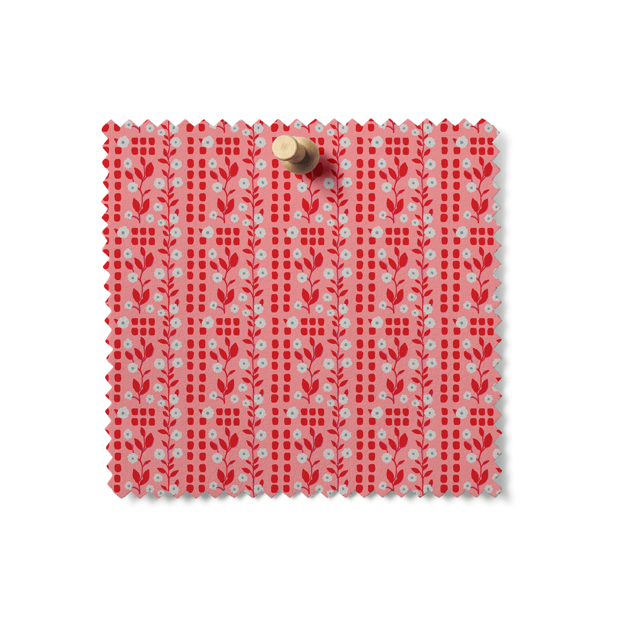 Patchwork Check in Confiture Rose