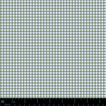 Mercerie Gingham in Blue China