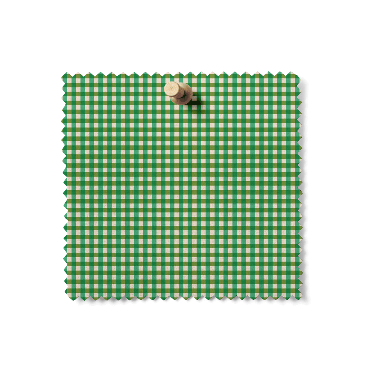 Mercerie Gingham in Garden Mint