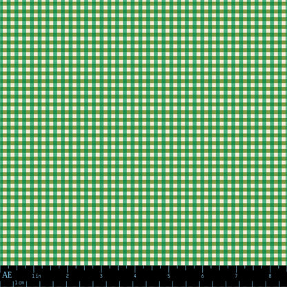 Mercerie Gingham in Garden Mint
