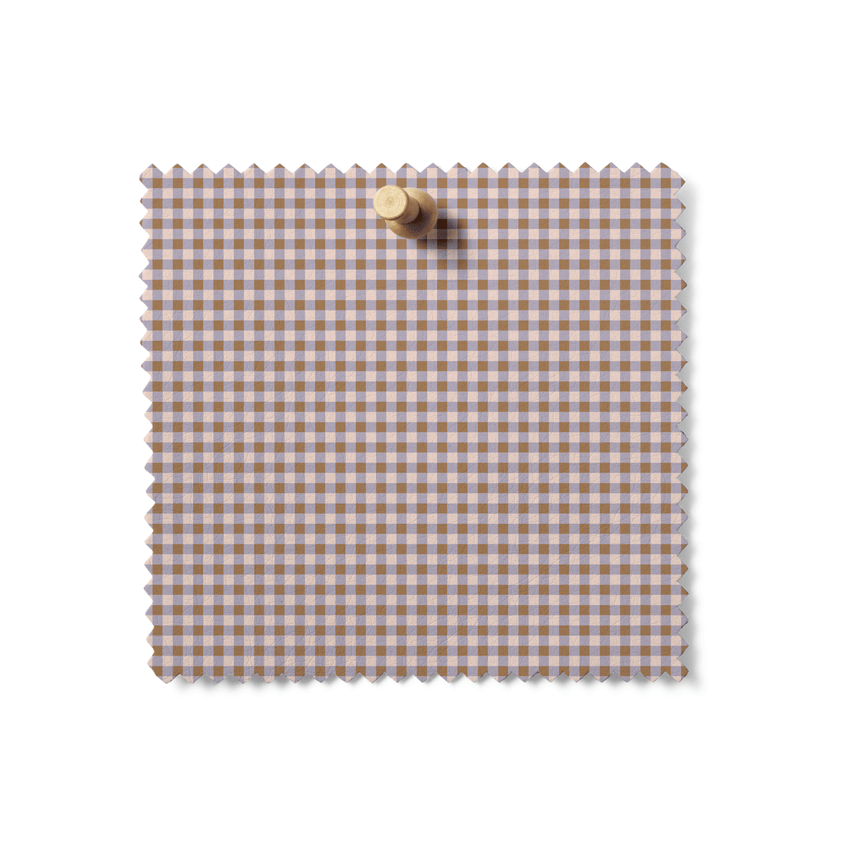 Mercerie Gingham in Lavender Oat
