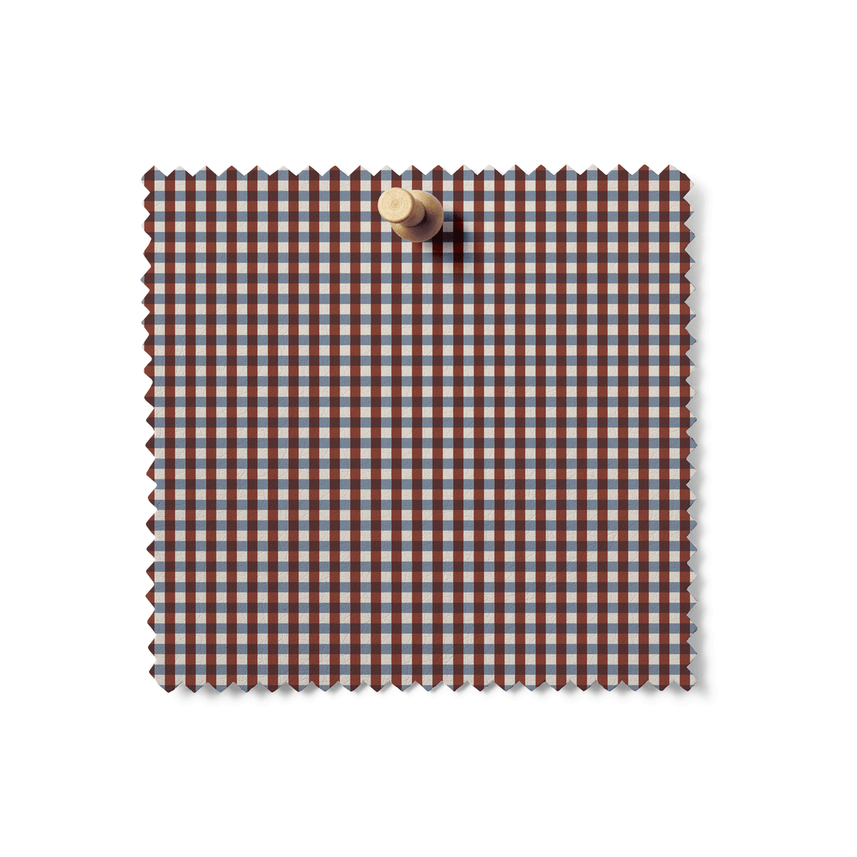 Mercerie Gingham in Mocha & Clove
