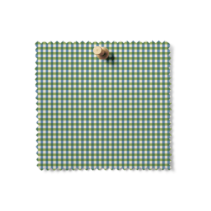 Mercerie Gingham in Market Green