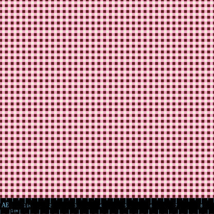 Mercerie Gingham in Berry Jam